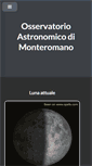 Mobile Screenshot of osservatorioastronomico.info